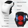 Smart Knee Massager — Cordless Heat & Vibration Wrap | 3 Warmth Levels, Red Light, Type-C Rechargeable