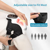 Smart Knee Massager — Cordless Heat & Vibration Wrap | 3 Warmth Levels, Red Light, Type-C Rechargeable