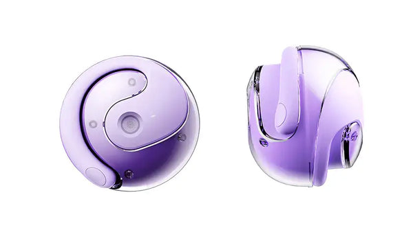 Coconut Earbuds in Milky White — fashionable Bluetooth earbuds with HiFi sound and built-in microphone