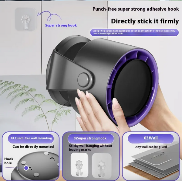 CoolBreeze Fast-Charge Desk Fan